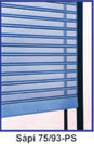 Perforated band-shutter